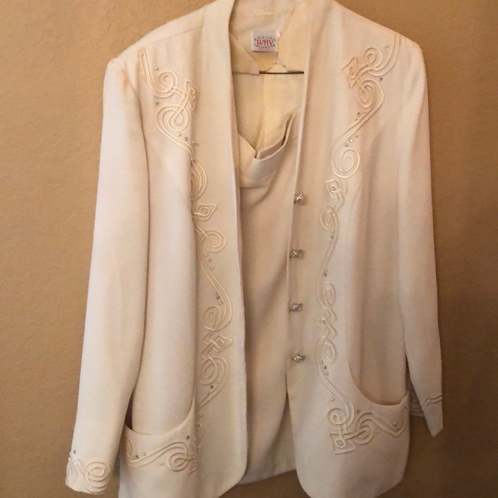 Really Pretty White Suit